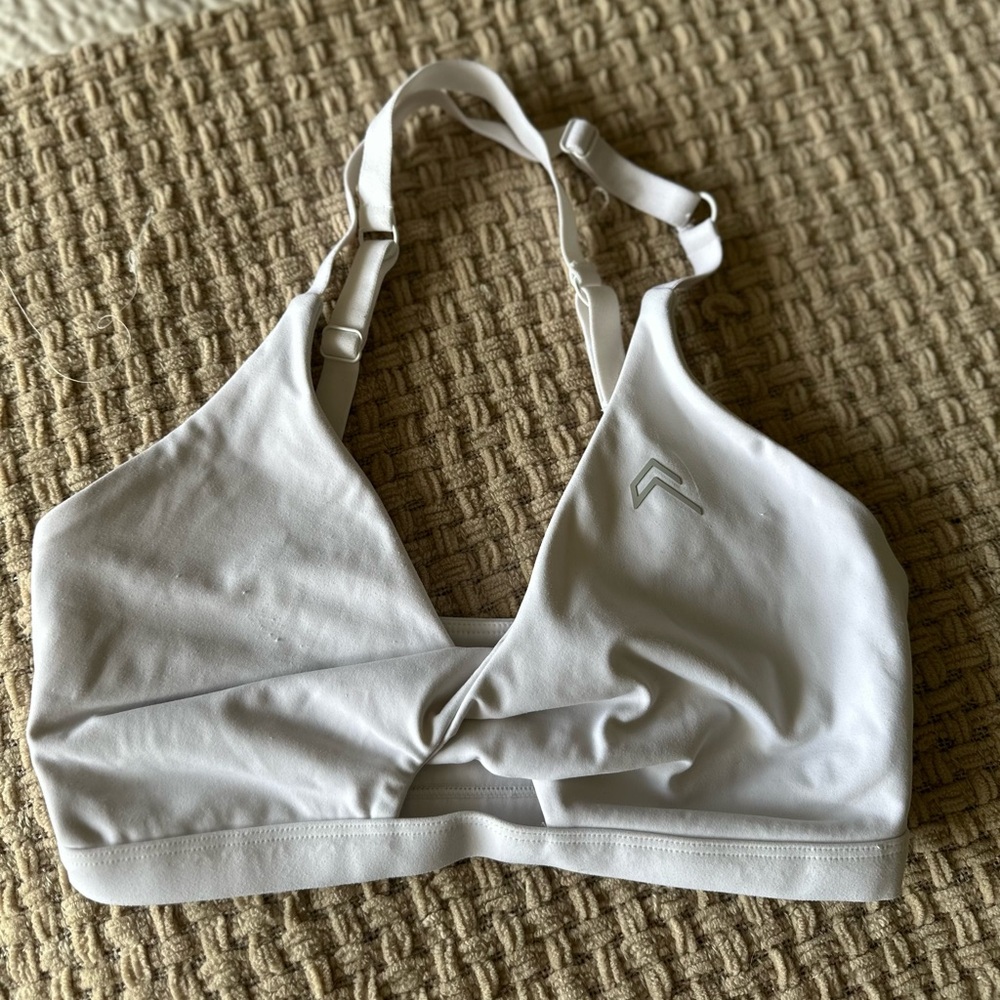 Oner Active White Sports Bra